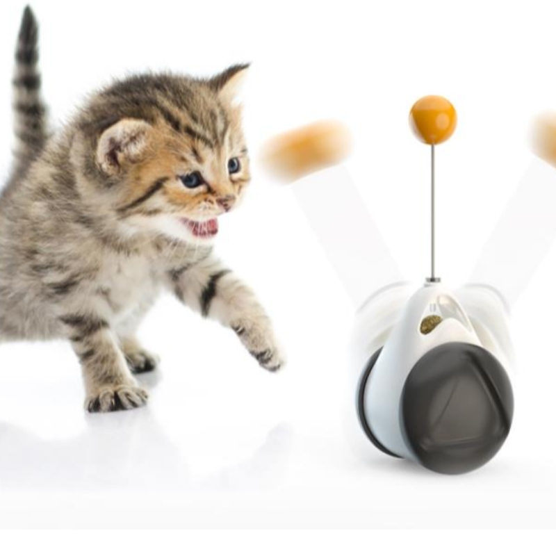 2021 Nowy Cat Toy Chaser Balanced Cat Chasing Toy Interactive Kitten Huśtawka